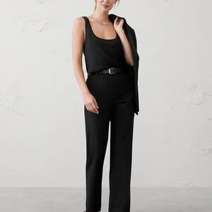 Banana Republic Women's‎ Black Bootcut Trousers Size 14